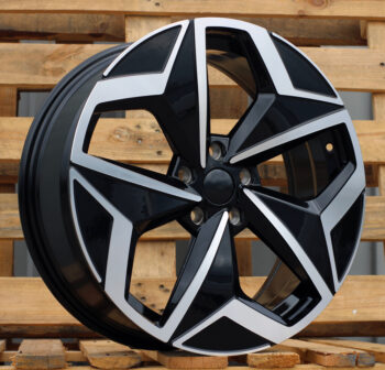 R19x7.5  5X112  ET  50  57.1  I5649  Black Polished (MB)  For VW  (Z5)  (For ID3)