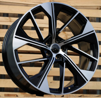 R18x8  5X112  ET  39  66.5  B5907  (IN5006)  Black Polished (MB)  For AUD  (P2+Z6)