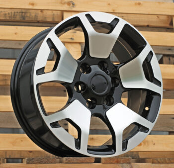 R18x7.5  6X139.7  ET  25  106  B1460  Black Polished (MB)  For TOYOT  (Z2)  (4x4)
