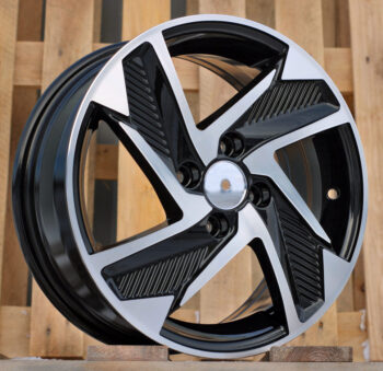 R15x6  4X100  ET  48  54.1  Y1169  Black Polished (MB)  For HYUND  (R+L1)  (New Model)