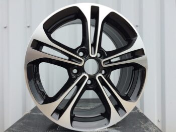 R16x6.5  5X114.3  ET  46  67.1  BK766  Black Polished (MB)  For HYUND  (R)