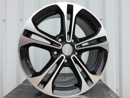 R16x6.5  5X114.3  ET  46  67.1  BK766  Black Polished (MB)  For HYUND  (R)