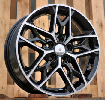 R17x7  5X114.3  ET  48  67.1  B5567  Black Polished (MB)  For KIA  (L6+K2)