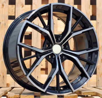 R17x7.5  5X112  ET  40  66.6  B1667  (FBX081)  Black Polished (MB)  For BMW  (Z5)  (HYBRID FORGED)