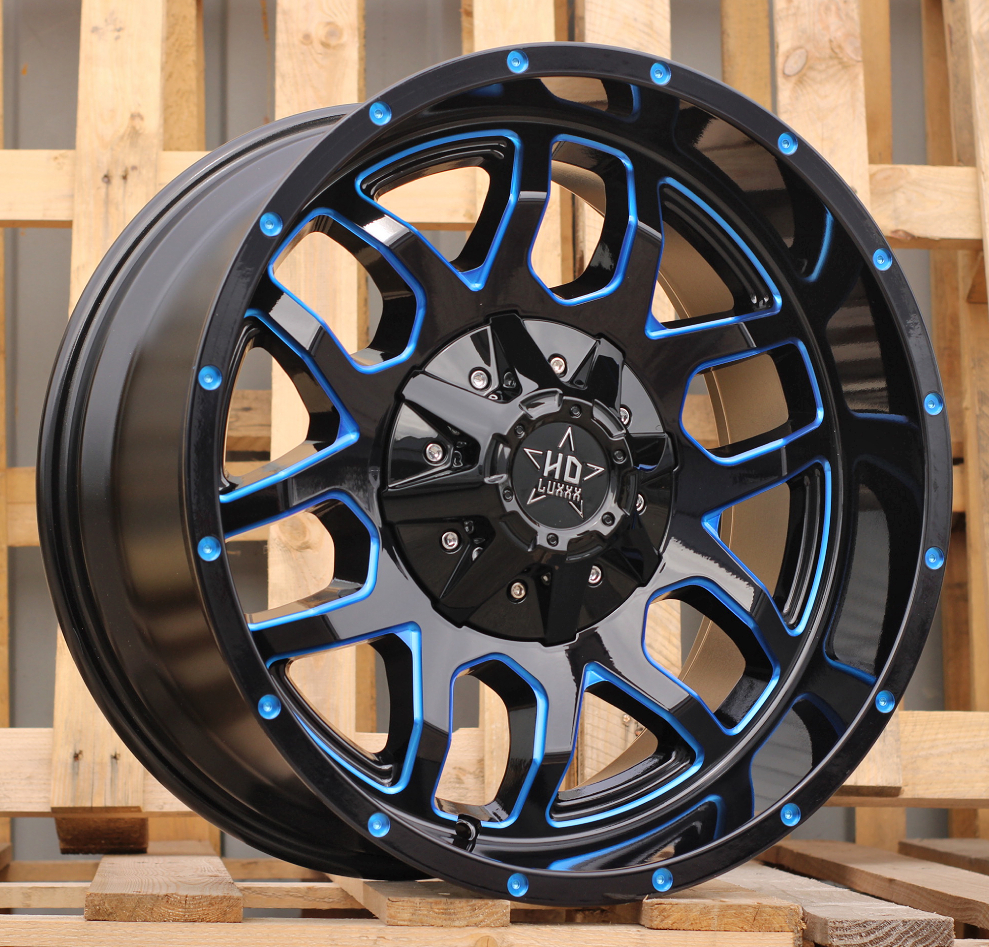 R20x10  10X127/139  ET  M18  71.5  L1812  Black (BL)  For 4X4  (K3)  (Milling)