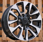R20x8.5  6X139.7  ET  25  106.5  B1743  Black Polished (MB)  For TOYOT  (K3)  (4x4 for TOYOTA)
