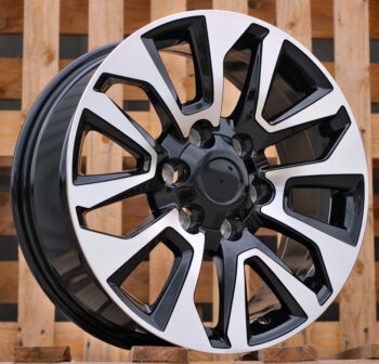 R16x7  6X139.7  ET  30  106.1  B1743  Black Polished (MB)  For TOYOT  (Z2)