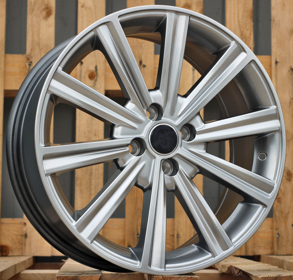 R17x7  4X100  ET  40  60.1  L1280  Hyper Black (HB)  For RACIN  (K3)
