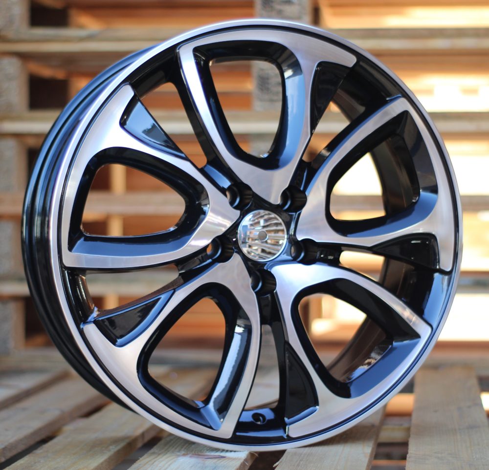 R18x7  4X108  ET  30  65.1  BY124  Black Polished (MB)  For CITRO  (Z1)
