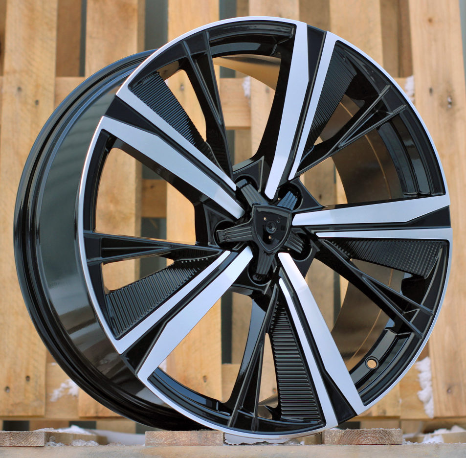 R19x8  5X108  ET  40  65.1  D1918  Black Polished (MB)  For PEUG  (Z2)
