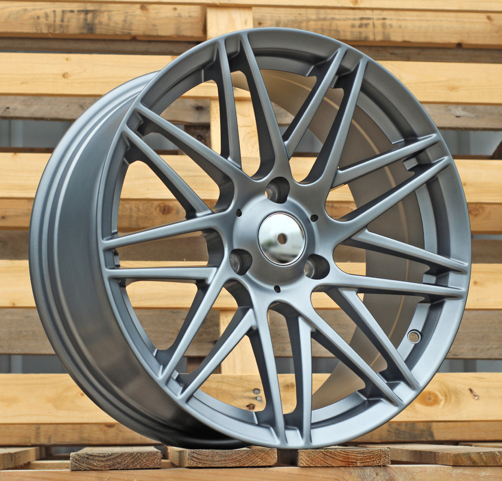 R16x5.5  3X112  ET  30  57.1  HX013  (E269165516S)  Gun Metal Half Matt (GMHM)  For SMART  (Z6)  (Front)