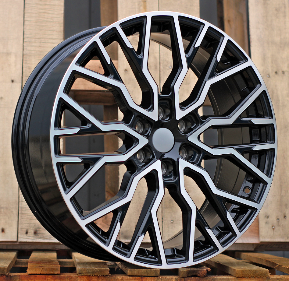 R20x8  6X120  ET  48  74.6  I6144  Black Polished (MB)  For 4X4  (K3)