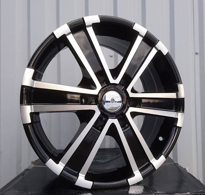 R17x7.5  6X139.7  ET  40  92.5  BY572  Black Polished (MB)  For 4X4  (K7)
