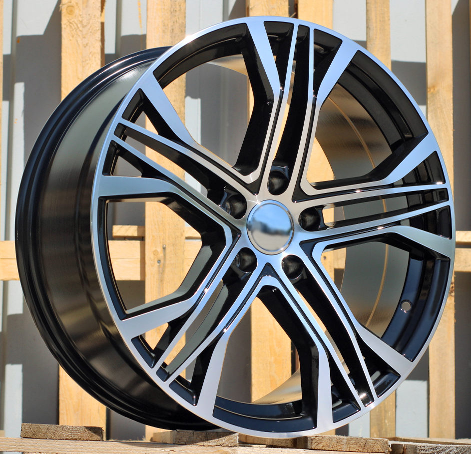 R19x8.5  5X112  ET  35  66.5  XE226  Black Polished (MB)  For AUD  (P1)
