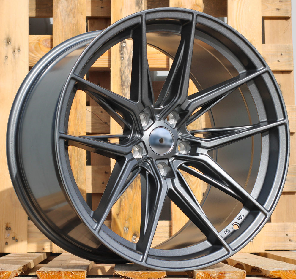 R20x10  5X120  ET  35  74.1  SL525  Gun Metal (GM)  For RACIN  (P1)  (HYBRID FORGED (Front+Rear))