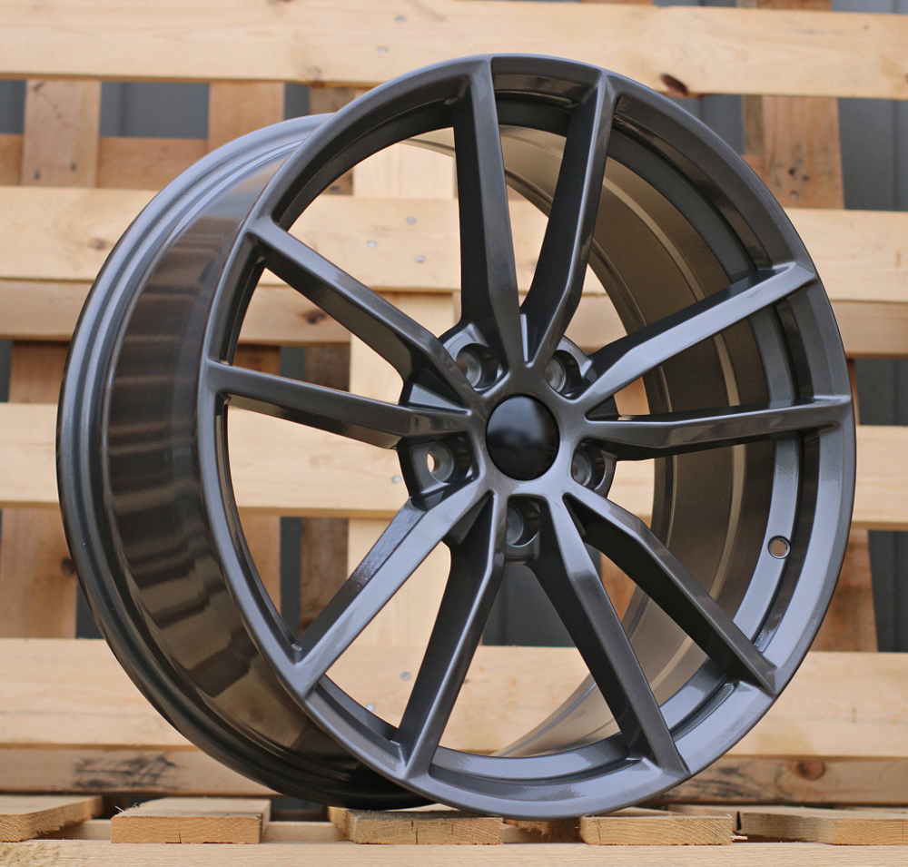 R18x8  5X112  ET  42  57.1  BK864  (IN5419)  Gun Metal (GM)  For VW  (Z7)