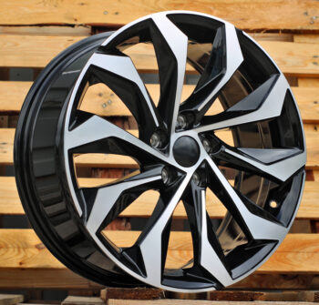R20x8  5X112  ET  41  57.1  I1139  Black Polished (MB)  For SKODA  (Z3)  (Kodiaq New Model)