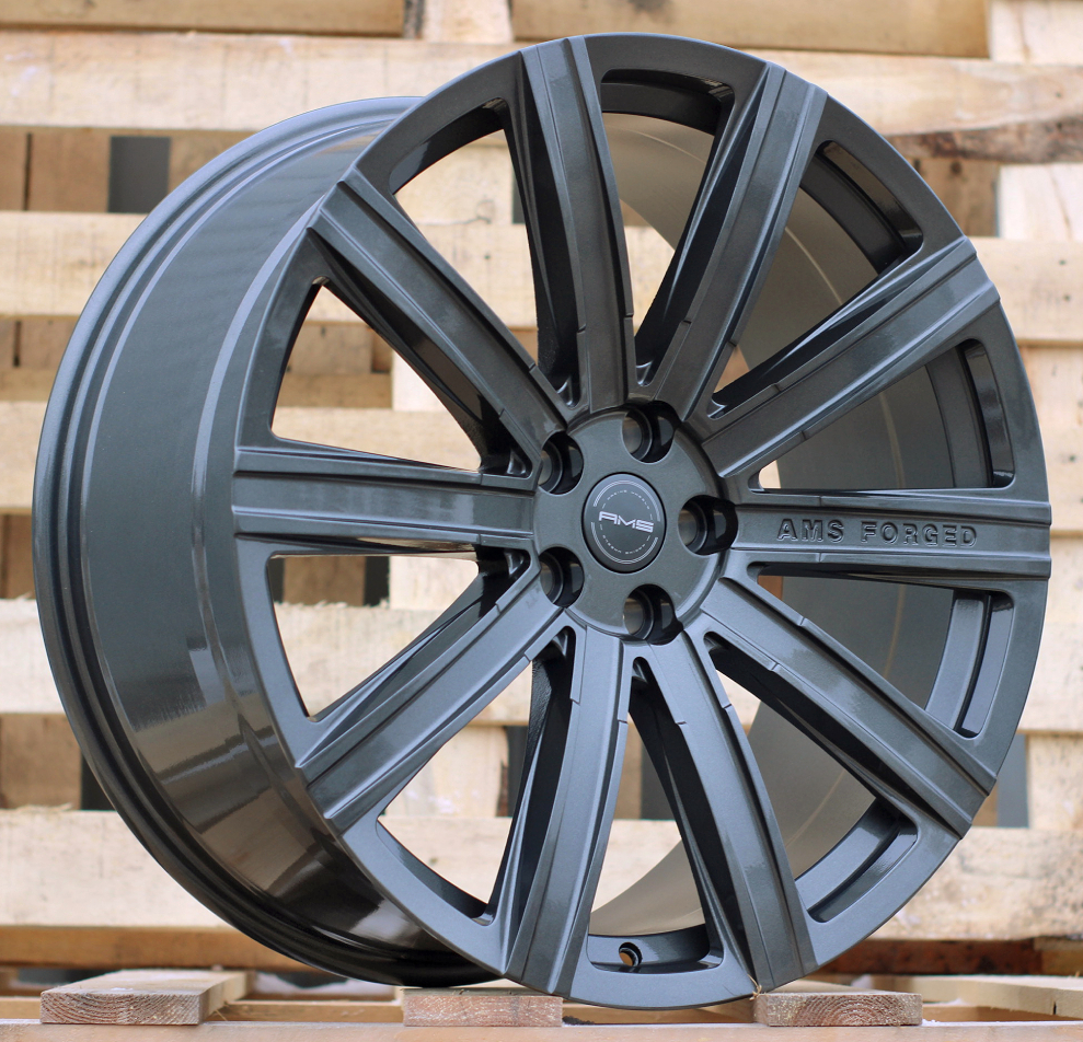 R22x10  5X120  ET  38  72.6  QC1664  Gun Metal (GM)  For LAND  (P)  (Dark)