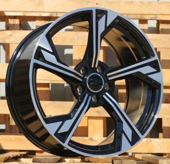 R17x7.5  5X112  ET  40  66.5  B5419  (IN5375)  Black Polished (MB)  For AUD  (K8)
