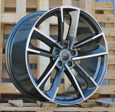 R19x8.5  5X112  ET  27  66.5  XFE81  (A5395)  Grey Polished (MG)  For AUD  (P)