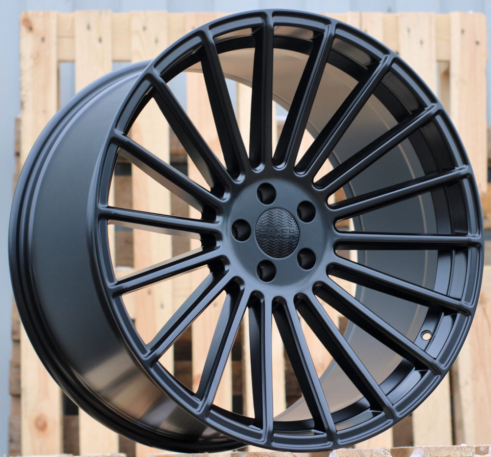 R21x9  5X112  ET  30  66.6  HX010  Black Half Matt (BLHM)  For HAXER  (Z7)  (Rear+Front)