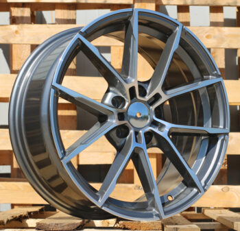 R17x7.5  5X112  ET  27  66.6  B5601  (D1740)  Grey Polished (MG)  For BMW  (Z1)  ((AKC 75 Eur))
