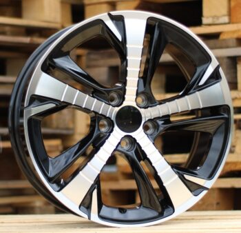 R17x7.5  5X108  ET  44  65.1  XE410  Black Polished (MB)  For PEUG  (R+P2)