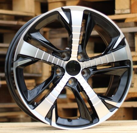 R17x7.5  5X108  ET  44  65.1  XE410  Black Polished (MB)  For PEUG  (R+P2)