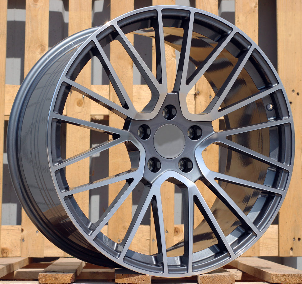 R21x11  5X130  ET  58  71.6  FE179  Grey Polished (MG)  For PORCH  (P)  (Rear+Front)