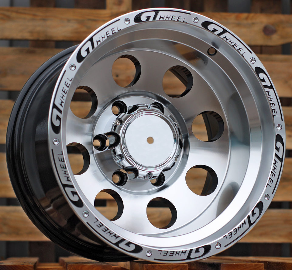 R15x10  6X139.7  ET  M44  110.1  BY531  Black Polished (MB)  For 4X4  (K3)