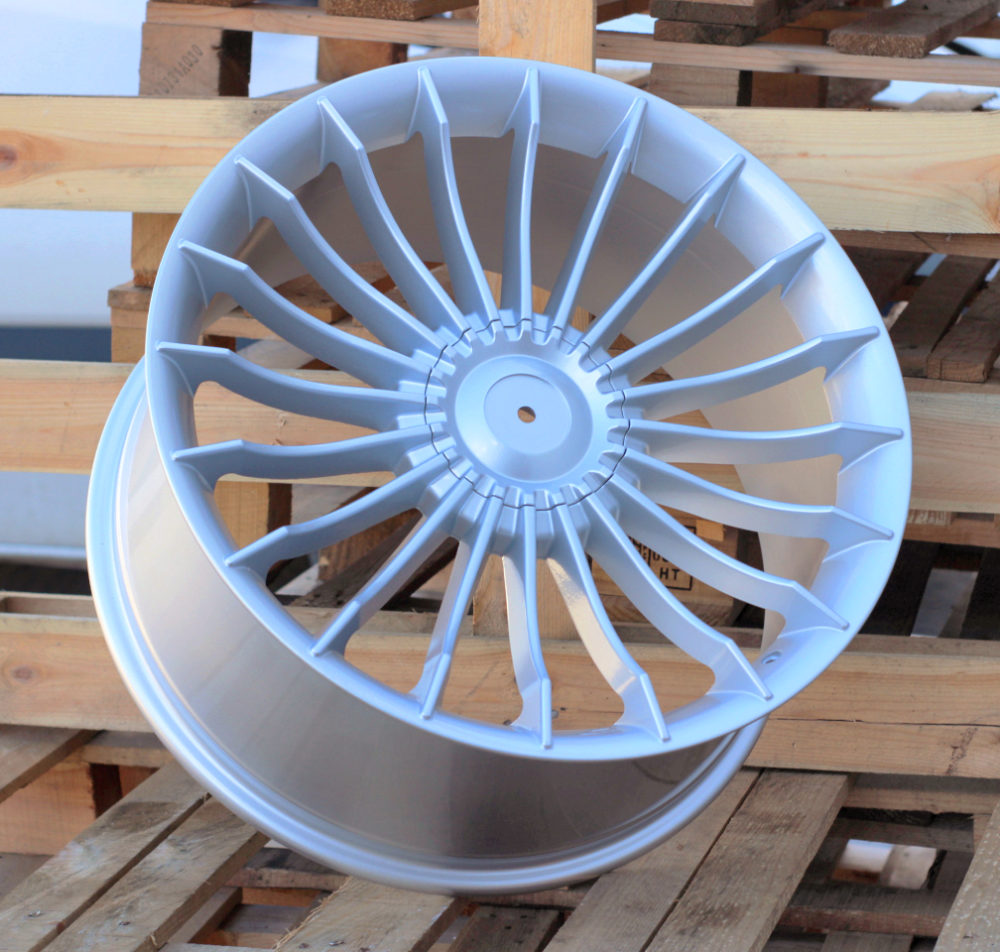 R17x8  5X120  ET  34  72.6  BK273  (BY1023)  Silver Shining (SS)  For BMW  (Z1)