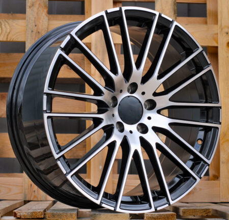 R19x8.5 5X112 ET 35.5 66.6 I0341 Black Polished (MB) For MER (Z6)