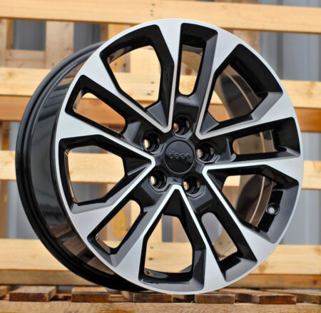 R20x8.5 5X127 ET 50 71.5 A5914 Black Polished (MB) For JEEP (P)