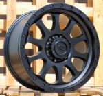 R18x9  6X139.7  ET  30  108.1  A1852  Black Half Matt (BLHM)  For 4X4  (K3)
