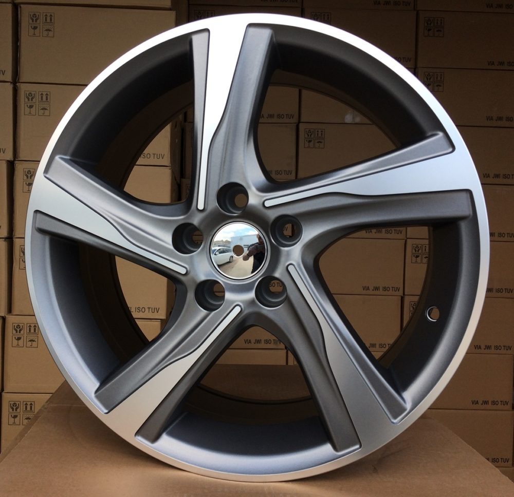 R18x7.5  5X108  ET  49  67.1  BY115  Grey Polished Half Matt (MGHM)  For VOLVO  (P2)