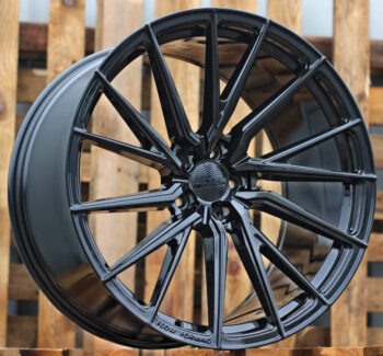 R22x9.5  5X112  ET  35  66.5  HX06F  Black (BL)  For HAXER  (K4)  (HYBRID FORGED (Front+Rear))