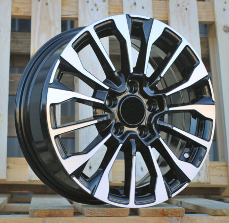 R16x6.5  5X110  ET  40  65.1  B1370  Black Polished (MB)  For FIAT  (Z7)
