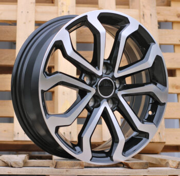 R17x6.5  5X114.3  ET  35  60.1  H3349F  Black Polished (MB)  For TOYOT  (Z3+A)  (HYBRID FORGED Corolla Cross)