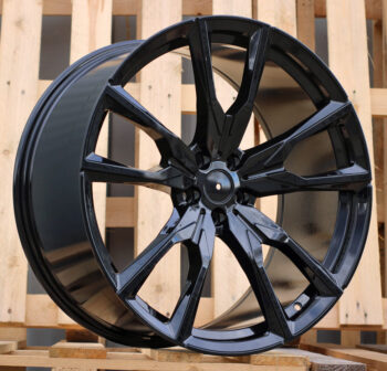 R22x10.5  5X112  ET  43  66.6  FE221  Black (BL)  For BMW  (Z5)  (New X7 Rear+Front)