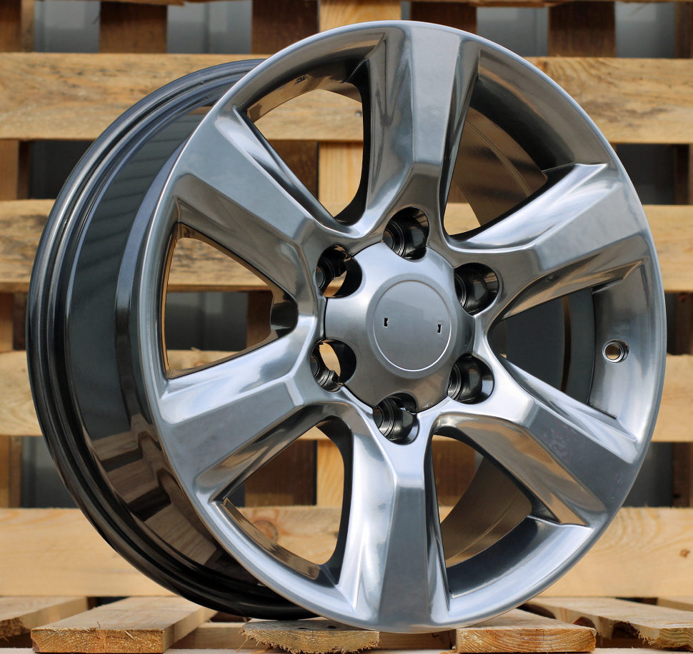 R17x7.5  6X139.7  ET  25  110.1  BY433  Hyper Black (HB)  For TOYOT  (K3)