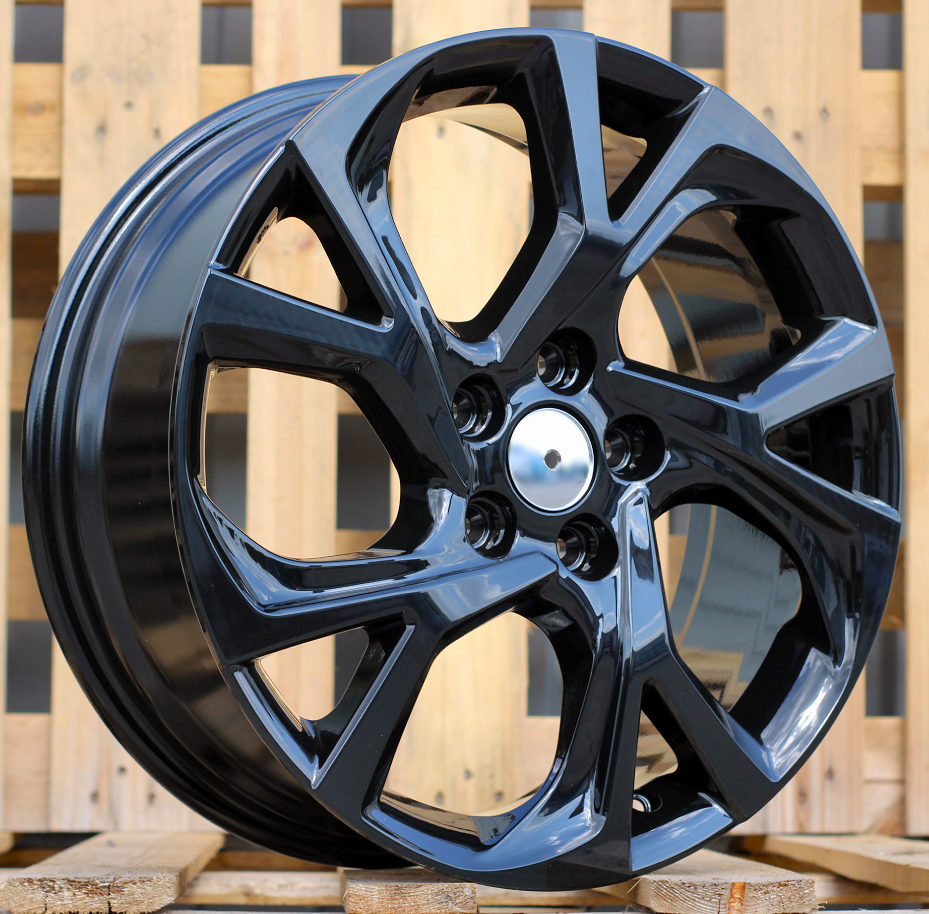 R17x7  5X114.3  ET  45  60.1  FE132  (FBX405)  Black (BL)  For TOYOT  (A)  (HYBRID FORGED)