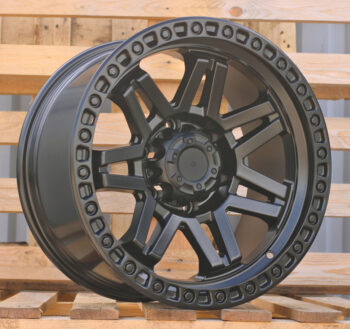 R17x9  6X139.7  ET  0  110.1  FBX053  Black Half Matt (BLHM)  For 4X4  (Z6)  (HYBRID FORGED)