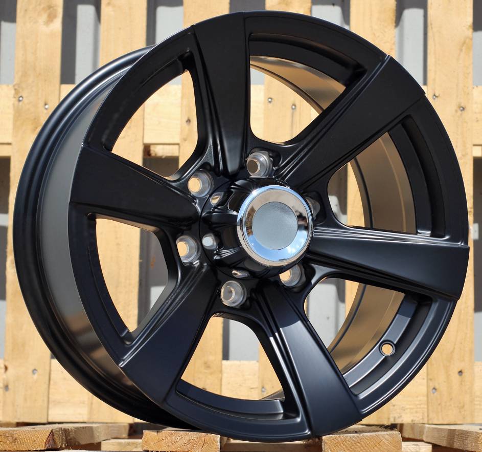 R16x8  6X139.7  ET  0  108.1  L2007  Black Matt (BM)  For 4X4  (K3)  (B1 / M5)
