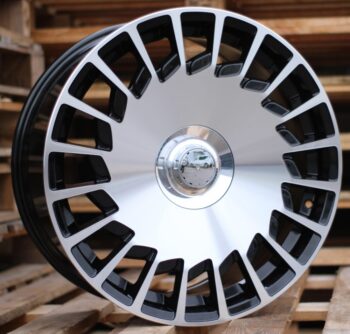R20x9.5  5X112  ET  35  66.6  B1464  Black Polished (MB)  For MER  (P+Z1)  (MAYBACH (Front+Rear))