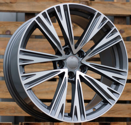 R19x8.5  5X112  ET  40  66.5  B1424  Grey Polished (MG)  For AUD  (P2+Z4)  ())