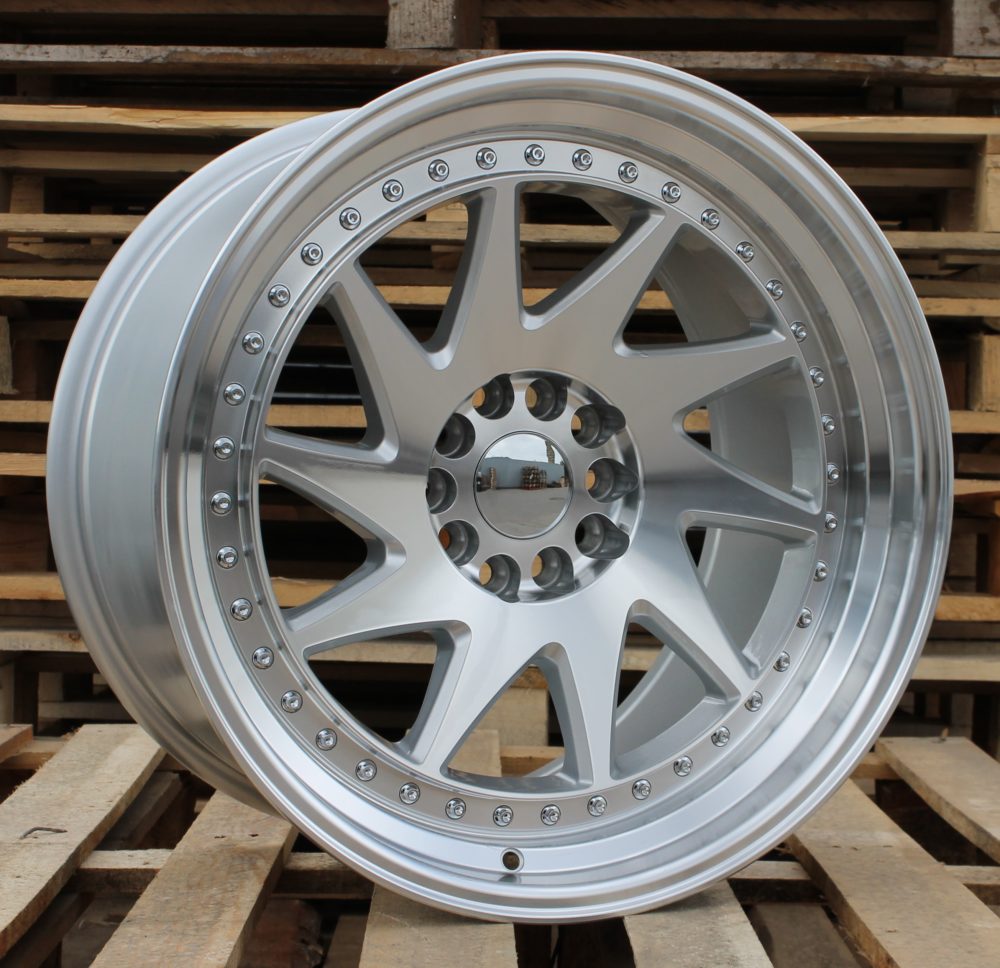 R19x11  5X120  ET  25  74.1  XFA39  Silver+Polished Lip (SP)  For BMW