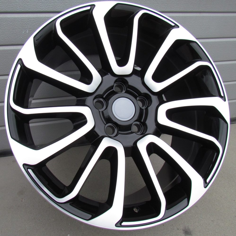 R20x9.5  5X120  ET  49  72.6  BY959  Black Polished+Powder Coating (MBPC)  For LAND  (P2)