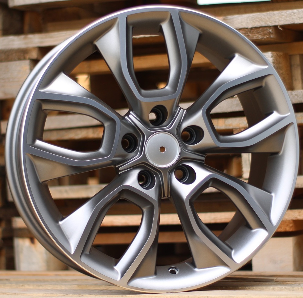 R17x7  5X112  ET  40  57.1  FE218  Grey Polished (MG)  For SKODA  (R)