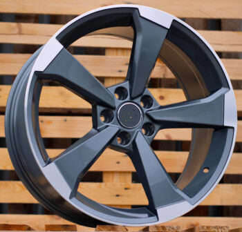 R18x8  5X112  ET  40  66.5  XE351  (IN5436)  Grey Polished (MG)  For AUD  (Z5+Z3)
