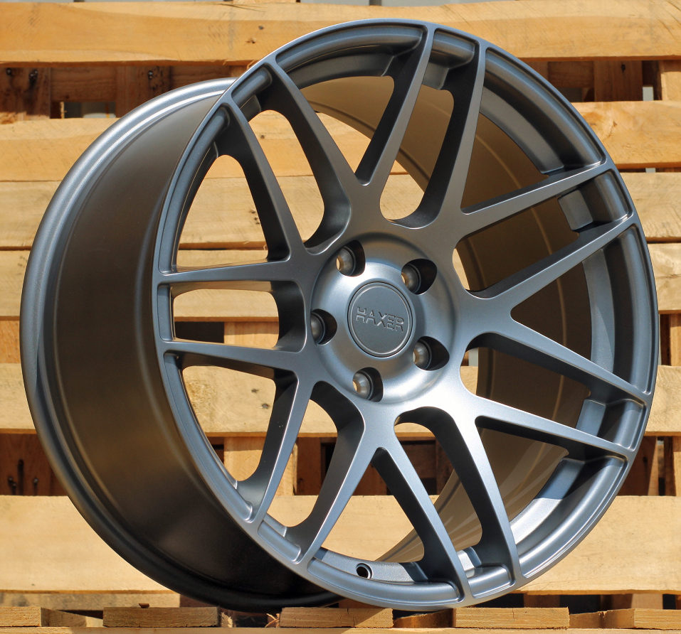 R19x9  5X120  ET  30  72.6  XF995  (HX022)  Gun Metal Half Matt (GMHM)  For HAXER  (K4+P1+P2)  (Rear+Front)